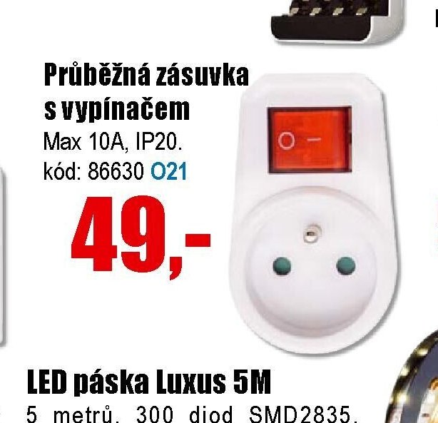 Průběžná zásuvka s vypínačem - EVA.cz aktualniletaky.eu