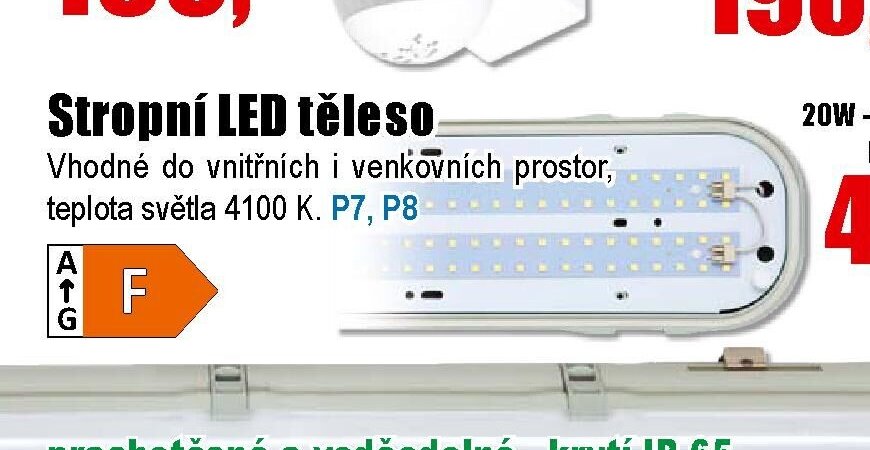 Stropní LED těleso - EVA.cz aktualniletaky.eu