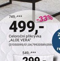 Celoroční přikrývka ALOE VERA