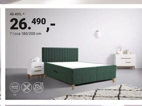 Postel, cca 180/200 cm