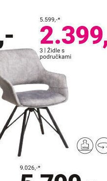Židle s područkami