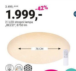 2 | LED stropní lampa „BEZZI“, 8750 lm