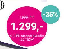 4 | LED stropní svítidlo „LETIZIA“