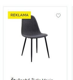 Čalouněná židle Maria