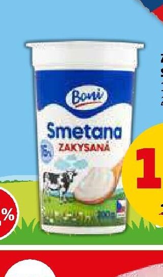 Zakysaná smetana Boni - Penny Market aktualniletaky.eu