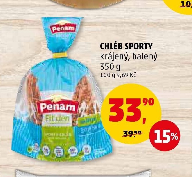 Chléb Sporty - Penny Market aktualniletaky.eu