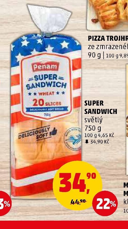 Super Sandwich světlý - Penny Market aktualniletaky.eu