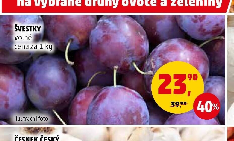 Švestky volné - Penny Market aktualniletaky.eu