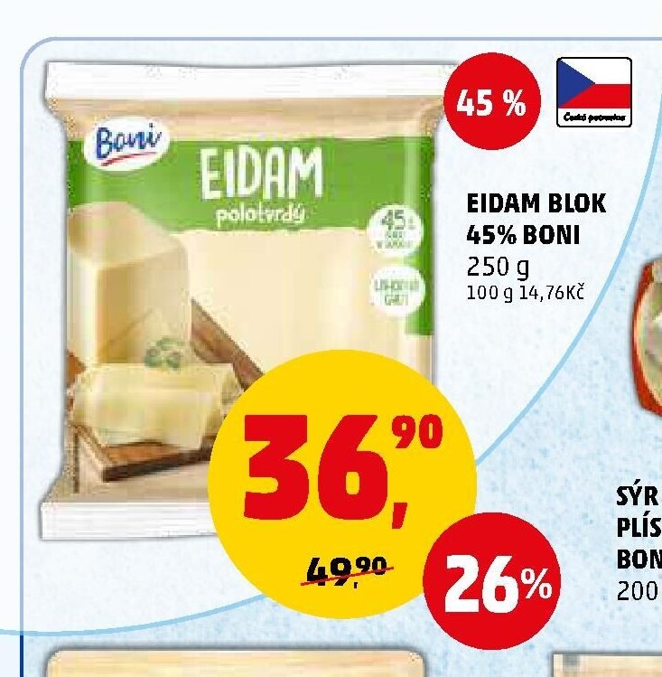 EIDAM BLOK 45% BONI - Penny Market aktualniletaky.eu