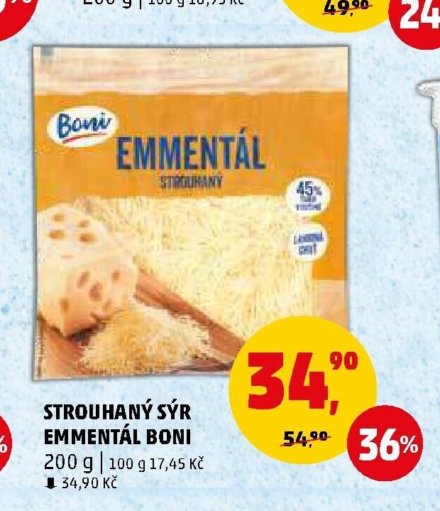 STROUHANÝ SÝR EMMENTÁL BONI - Penny Market aktualniletaky.eu