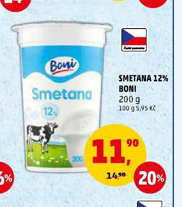 SMETANA 12% BONI - Penny Market aktualniletaky.eu