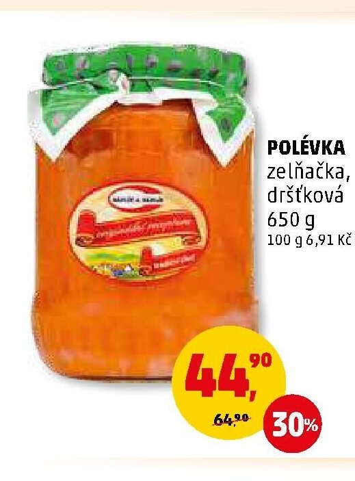 POLÉVKA zelňačka, dršťková - Penny Market aktualniletaky.eu