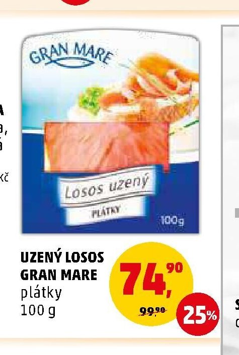 UZENÝ LOSOS GRAN MARE plátky - Penny Market aktualniletaky.eu