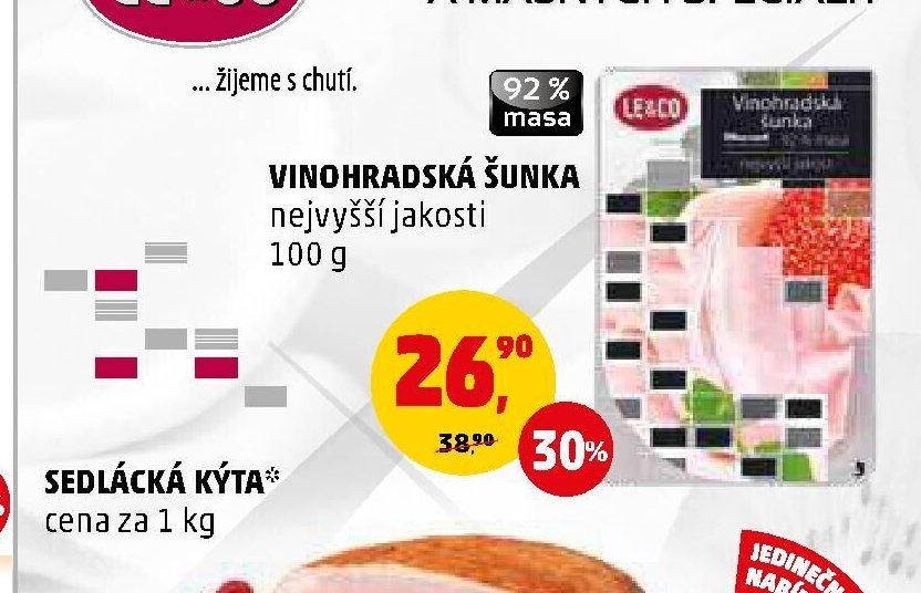 VINOHRADSKÁ ŠUNKA nejvyšší jakosti - Penny Market aktualniletaky.eu