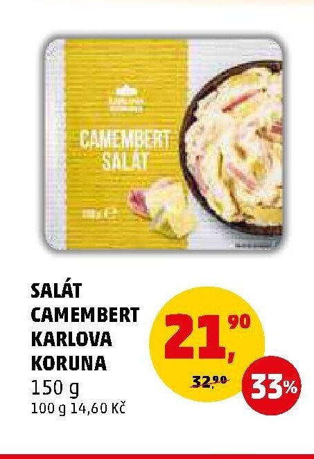 SALÁT CAMEMBERT KARLOVA KORUNA - Penny Market aktualniletaky.eu