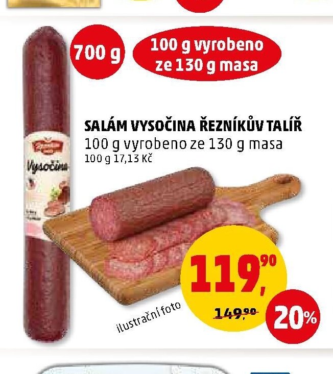 SALÁM VYSOČINA ŘEZNÍKŮV TALÍŘ - Penny Market aktualniletaky.eu