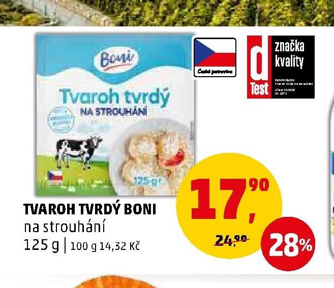 TVAROH TVRDÝ BONI na strouhání - Penny Market aktualniletaky.eu
