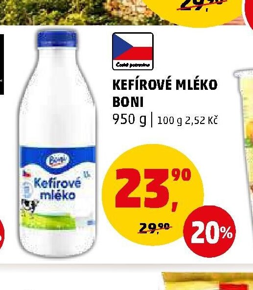 KEFÍROVÉ MLÉKO BONI - Penny Market aktualniletaky.eu