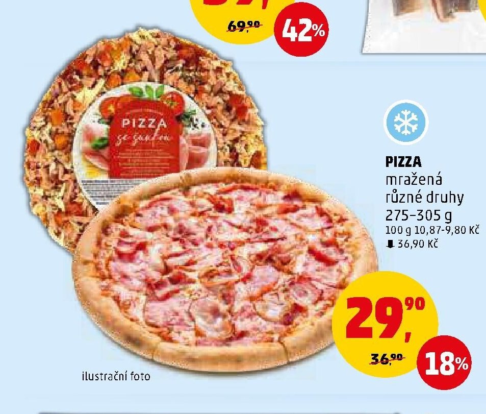 PIZZA mražená různé druhy - Penny Market aktualniletaky.eu