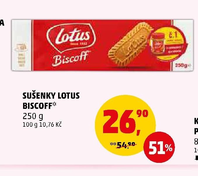 SUŠENKY LOTUS BISCOFF - Penny Market aktualniletaky.eu