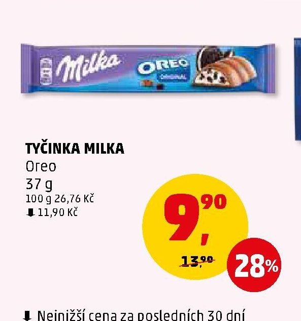TYČINKA MILKA OREO - Penny Market aktualniletaky.eu