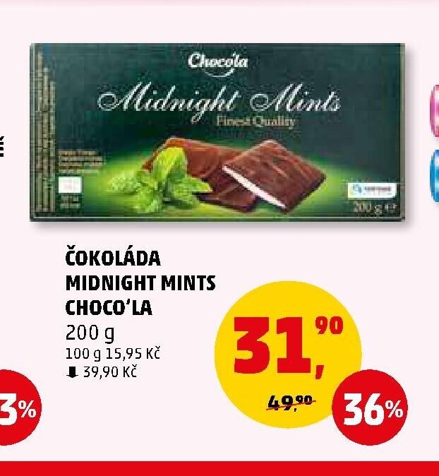 ČOKOLÁDA MIDNIGHT MINTS CHOCO'LA 200 g - Penny Market aktualniletaky.eu