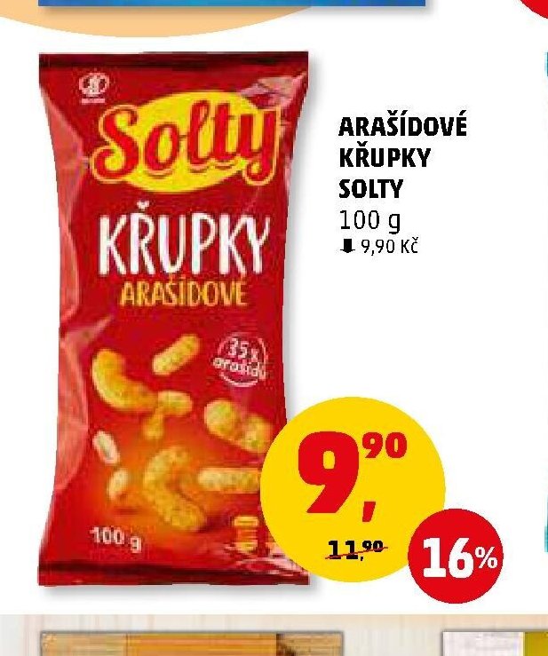 ARAŠÍDOVÉ KŘUPKY SOLTY - Penny Market aktualniletaky.eu