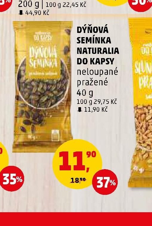 DÝŇOVÁ SEMÍNKA NATURALIA DO KAPSY - Penny Market aktualniletaky.eu
