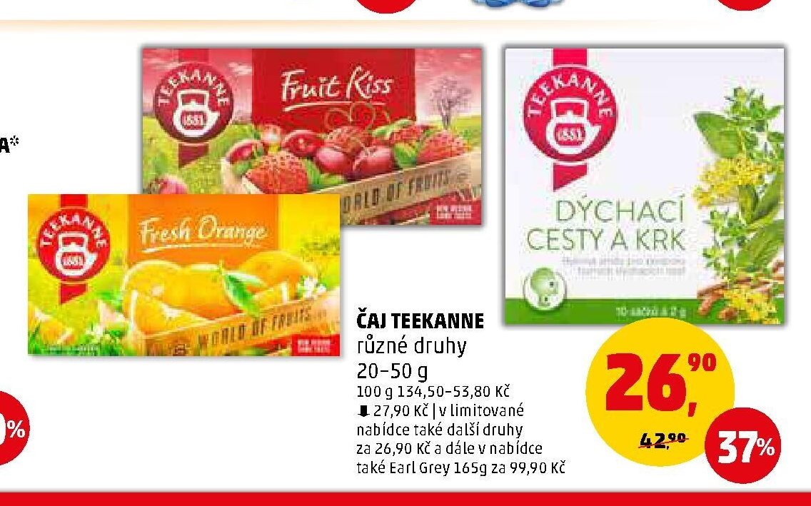ČAJ TEEKANNE - Penny Market aktualniletaky.eu