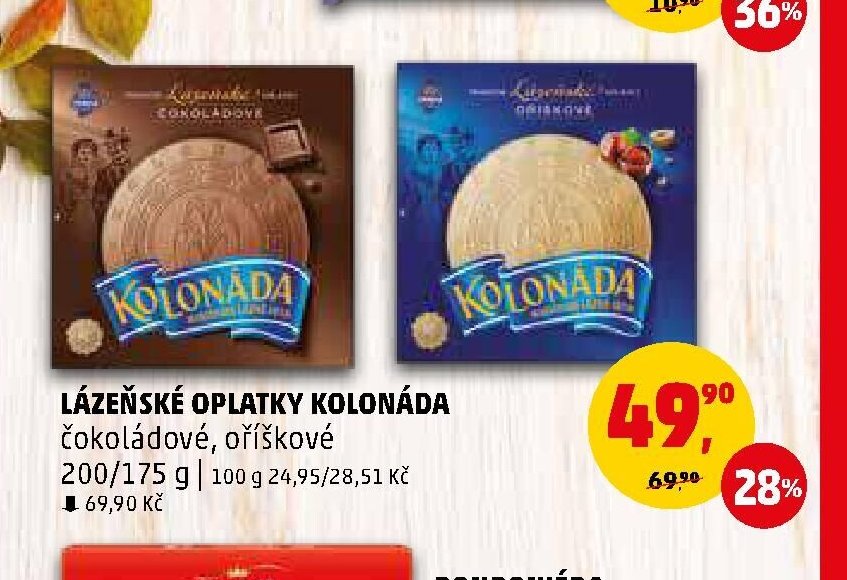 Lázeňské oplatky Kolonáda - Penny Market aktualniletaky.eu
