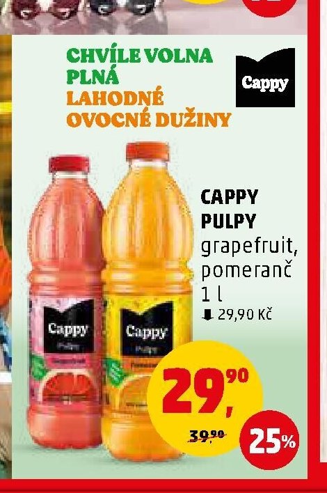 Cappy Pulpy - Penny Market aktualniletaky.eu
