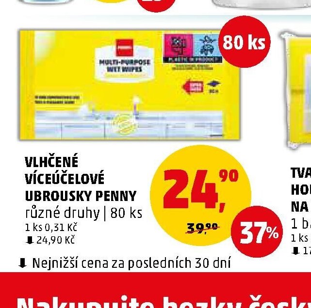 VLHČENÉ VÍCEÚČELOVÉ UBROUSKY PENNY - Penny Market aktualniletaky.eu