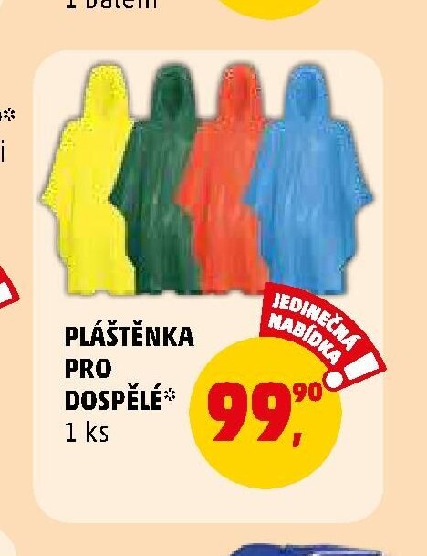 Pláštěnka pro dospělé - Penny Market aktualniletaky.eu