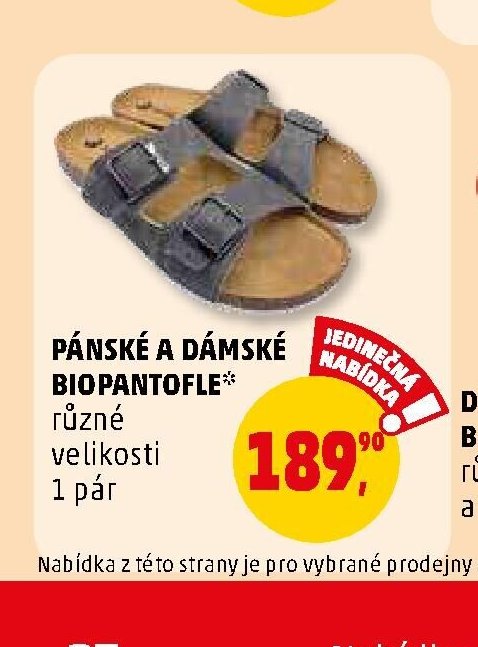 Pánské a dámské biopantofle - Penny Market aktualniletaky.eu