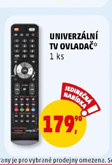 UNIVERZÁLNÍ TV OVLADAČ* - Penny Market aktualniletaky.eu