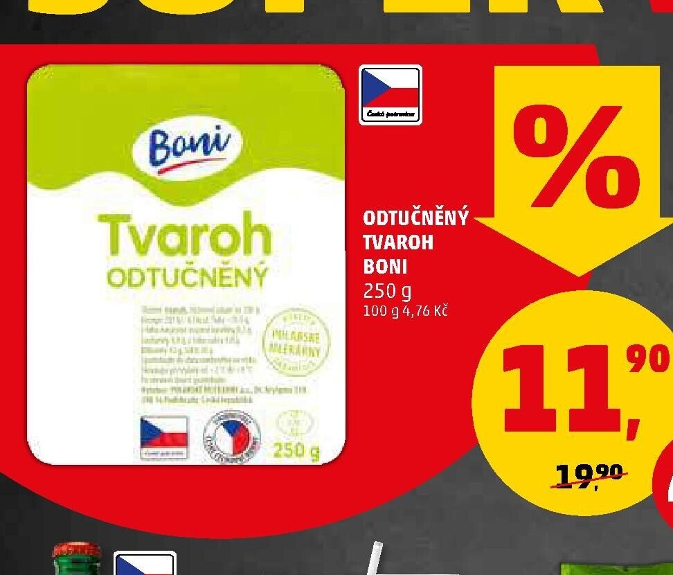 ODTUČNĚNÝ TVAROH BONI - Penny Market aktualniletaky.eu