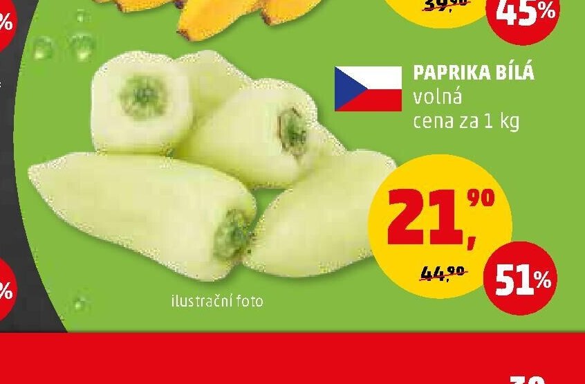 PAPRIKA BÍLÁ - Penny Market aktualniletaky.eu