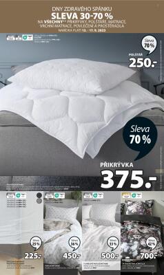 aktuální leták Jysk 13.9.2023-17.9.2023