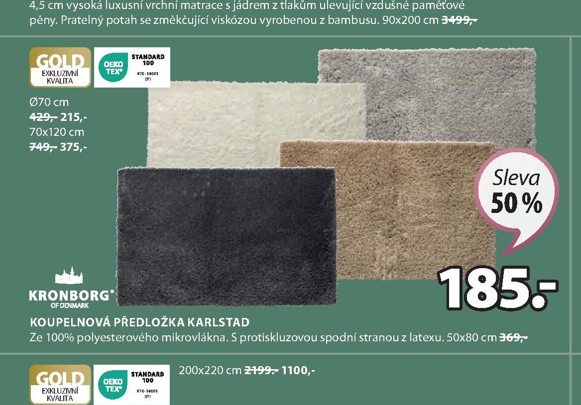 KOUPELNOVÁ PŘEDLOŽKA KARLSTAD