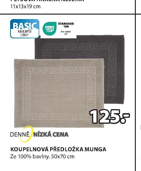 KOUPELNOVÁ PŘEDLOŽKA MUNGA