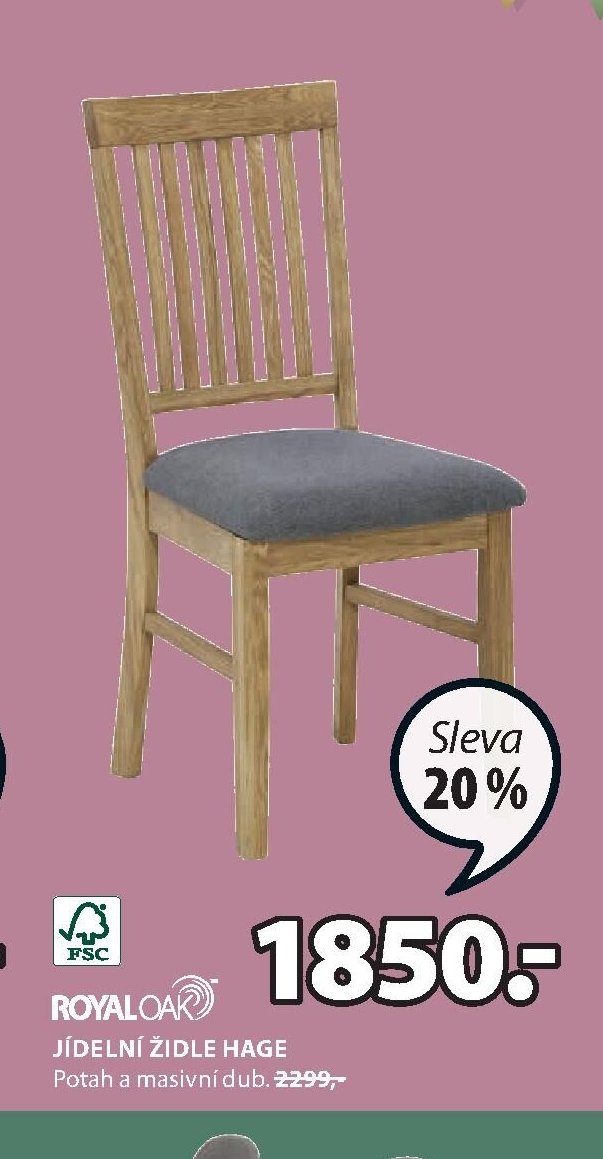 JÍDELNÍ ŽIDLE HAGE