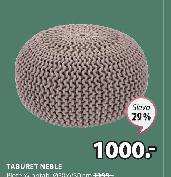TABURET NEBLE