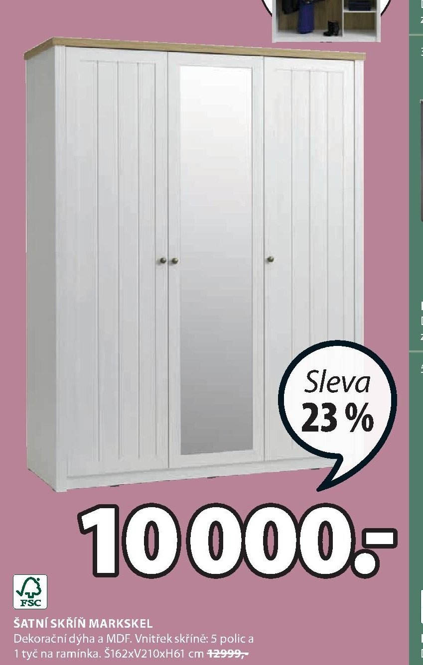 ŠATNÍ SKŘÍŇ MARKSKEL