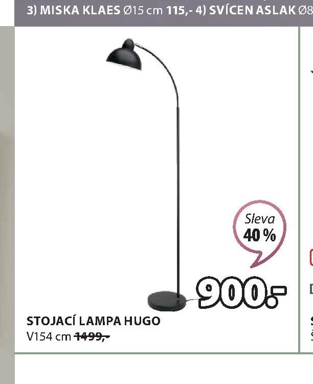 STOJACÍ LAMPA HUGO