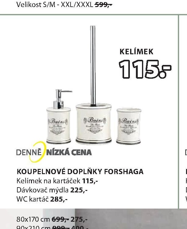 KOUPELNOVÉ DOPLŇKY FORSHAGA
