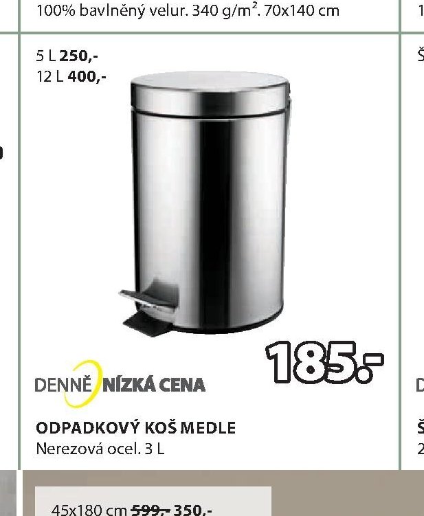 ODPADKOVÝ KOŠ MEDLE