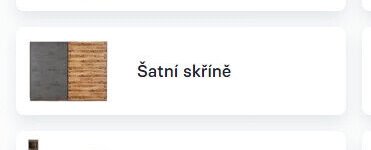 Šatní skříně