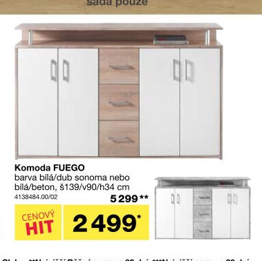 Komoda FUEGO