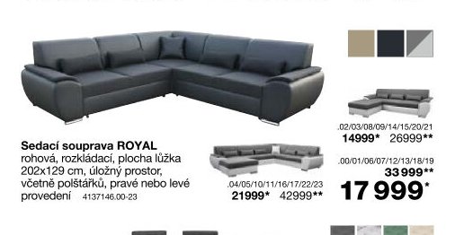 Sedací souprava ROYAL
