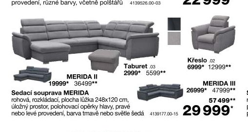 Sedací souprava MERIDA